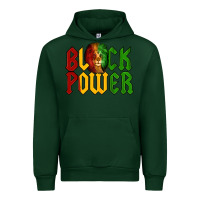 Forest Green Juneteenth Lion King Black Power Urban Hoodie - LillyAllenDesigns