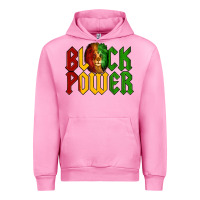 Fuchsia Pink Juneteenth Lion King Black Power Urban Hoodie - LillyAllenDesigns