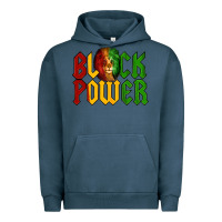Pigment Midnight Navy Juneteenth Lion King Black Power Urban Hoodie - LillyAllenDesigns