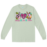 Matcha Peace Love Easter Long Sleeve Tee - Neo Western