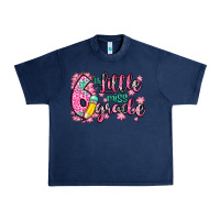 Navy little miss 6th grade Urban Heavy Tee - Zillion Design Studio