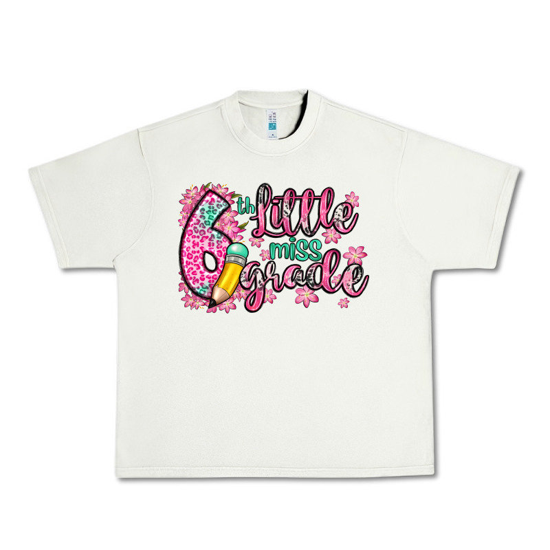 Little Miss 6th Grade Urban Heavy Tee by Zillion Design Studio | Teevron