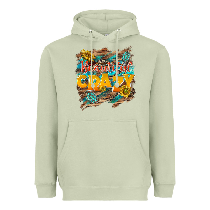 Beautiful Crazy Heavyweight Hoodie by NancyCooperArtShop | Teevron