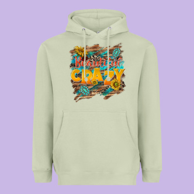 Beautiful Crazy Heavyweight Hoodie Designed By Nancycooperartshop
