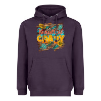 Plum beautiful crazy Heavyweight Hoodie - NancyCooperArtShop