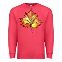 Cardinal withered leaf Premium Sweatshirt - BarkalooDesign