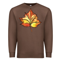 Chestnut withered leaf Premium Sweatshirt - BarkalooDesign