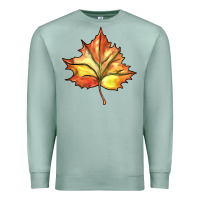 Seafoam withered leaf Premium Sweatshirt - BarkalooDesign