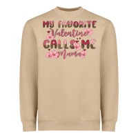 Mushroom my favorite valentine calls me mama Heavyweight Sweatshirt - MaliasSmallBusiness