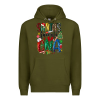 Army Green santas favorite cma nurse Premium Hoodie - MaliasSmallBusiness