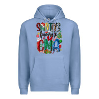 Colony Blue santas favorite cma nurse Premium Hoodie - MaliasSmallBusiness