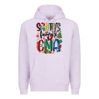 Lilac santas favorite cma nurse Premium Hoodie - MaliasSmallBusiness