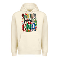 Sandshell santas favorite cma nurse Premium Hoodie - MaliasSmallBusiness