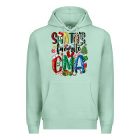 Seafoam santas favorite cma nurse Premium Hoodie - MaliasSmallBusiness