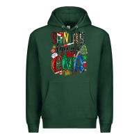 Sports Green santas favorite cma nurse Premium Hoodie - MaliasSmallBusiness
