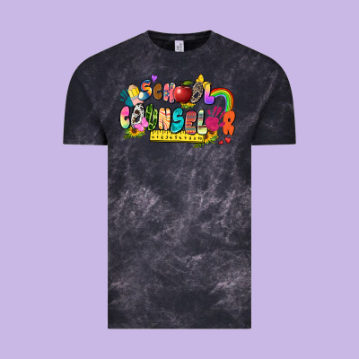 School Counselor Vintage Tee Designed By Zillion Design Studio