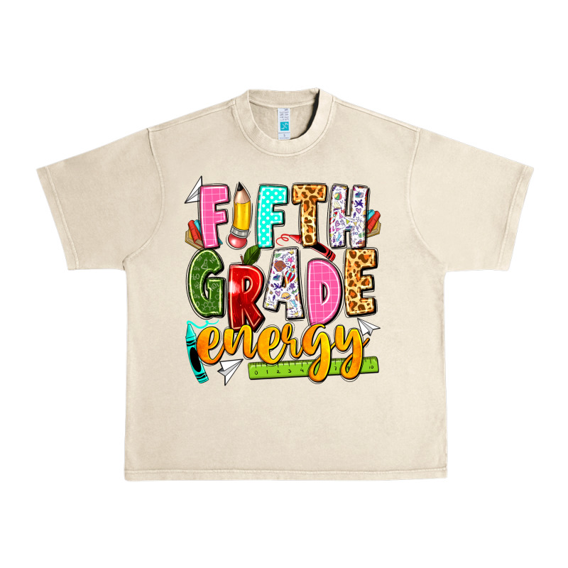 Fifth Grade Energy Urban Heavy Tee by texasbilliewilder | Teevron