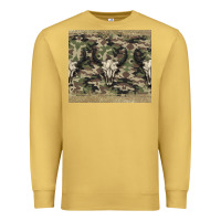 Antique Gold camouflage bull skull Premium Sweatshirt - Jasminsmagicworld