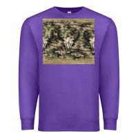 Purple camouflage bull skull Premium Sweatshirt - Jasminsmagicworld
