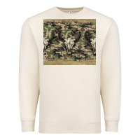 Sandshell camouflage bull skull Premium Sweatshirt - Jasminsmagicworld