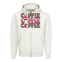 Oatmeal Heather coffee coffee coffee Zipper Hoodie - AdoDesignShop