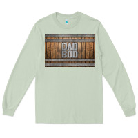 Matcha dad bod whiskey barrel skinny metal can holder Long Sleeve Tee - HRA Design Shop