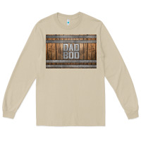 Mushroom dad bod whiskey barrel skinny metal can holder Long Sleeve Tee - HRA Design Shop