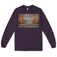 Plum dad bod whiskey barrel skinny metal can holder Long Sleeve Tee - HRA Design Shop