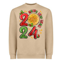 Mushroom happy new year 2024 Heavyweight Sweatshirt - MaliasSmallBusiness
