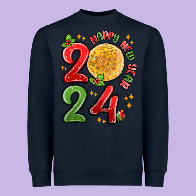 Heavyweight Sweatshirt happy new year 2024