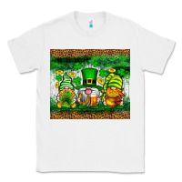 White St. Patrick's Day gnomies tumbler St. Patricks Day Classic Tee - Neo Western