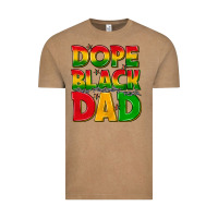 Vintage Coffee dope black dad with stars Vintage Tee - texasbilliewilder