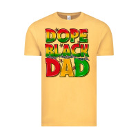 Vintage Mustard dope black dad with stars Vintage Tee - texasbilliewilder
