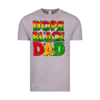 Vintage Zinc dope black dad with stars Vintage Tee - texasbilliewilder