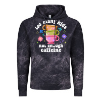 Cloud Black too many kids not enough caffeine Vintage Hoodie - JahusDesignShop
