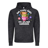 Vintage Black too many kids not enough caffeine Vintage Hoodie - JahusDesignShop