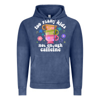 Vintage Denim too many kids not enough caffeine Vintage Hoodie - JahusDesignShop