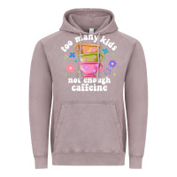 Vintage Zinc too many kids not enough caffeine Vintage Hoodie - JahusDesignShop