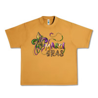 Peanut Butter mardi gras fleur de lis and beads Urban Heavy Tee - RanaPortraitStore