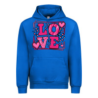 Cobalt Love leopard frame Urban Hoodie - LillyAllenDesigns