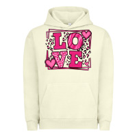 Love Leopard Frame Urban Hoodie | Teevron