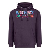 Plum birthday girl Heavyweight Hoodie - NancyCooperArtShop