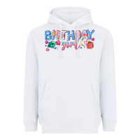 White birthday girl Heavyweight Hoodie - NancyCooperArtShop
