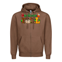 Chestnut welcome fall Zipper Hoodie - AdoDesignShop
