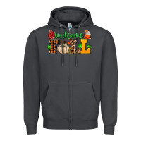 Smoke welcome fall Zipper Hoodie - AdoDesignShop