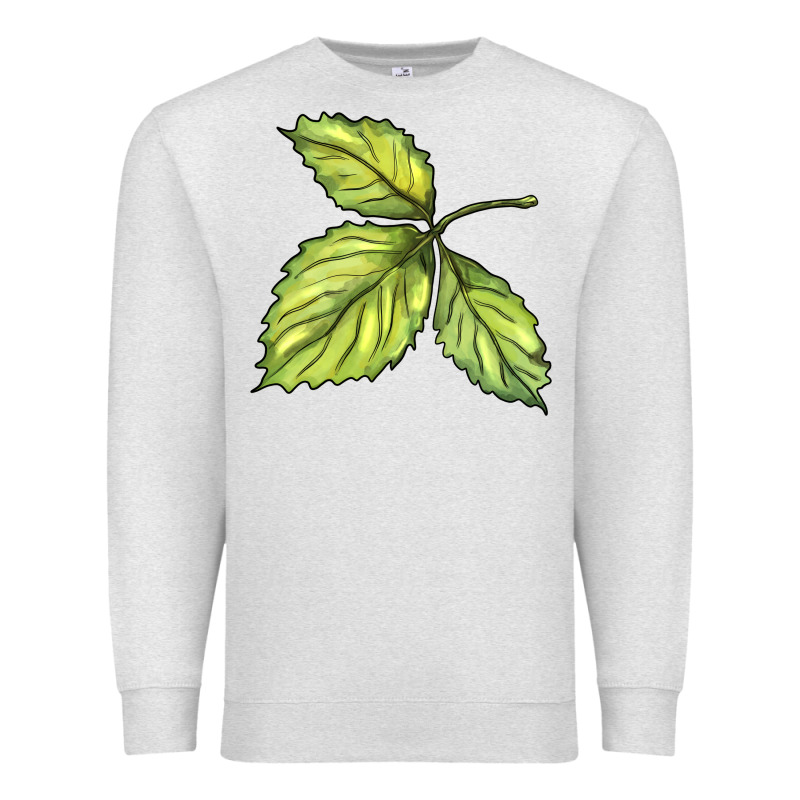 Green Leaf Premium Sweatshirt by BarkalooDesign | Teevron