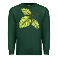 Sports Green green leaf Premium Sweatshirt - BarkalooDesign