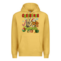 Antique Gold christmas season Premium Hoodie - MaliasSmallBusiness