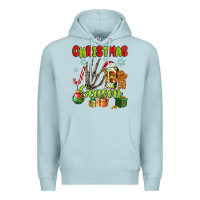 Blue Mist christmas season Premium Hoodie - MaliasSmallBusiness