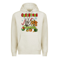 Oatmeal Heather christmas season Premium Hoodie - MaliasSmallBusiness